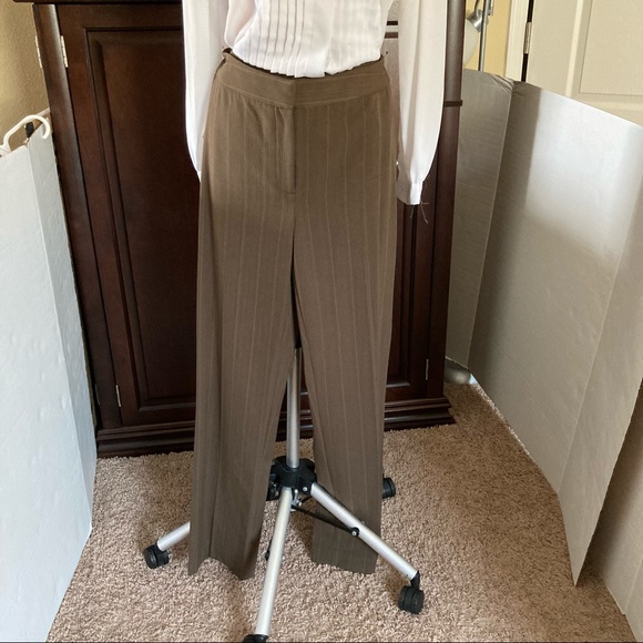 Rafaella Brown 2-pc Job Work Office Suit Size 8  6 - Picture 11 of 16